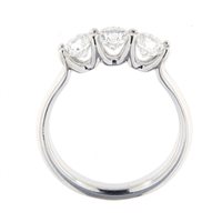 Anello Fanton Gioielli Donna TRILOGY in Oro bianco Diamante 1.22 Ct ANOR-195-52 - ANOR-195-52